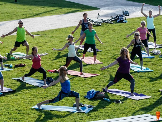 Yoga on the Green