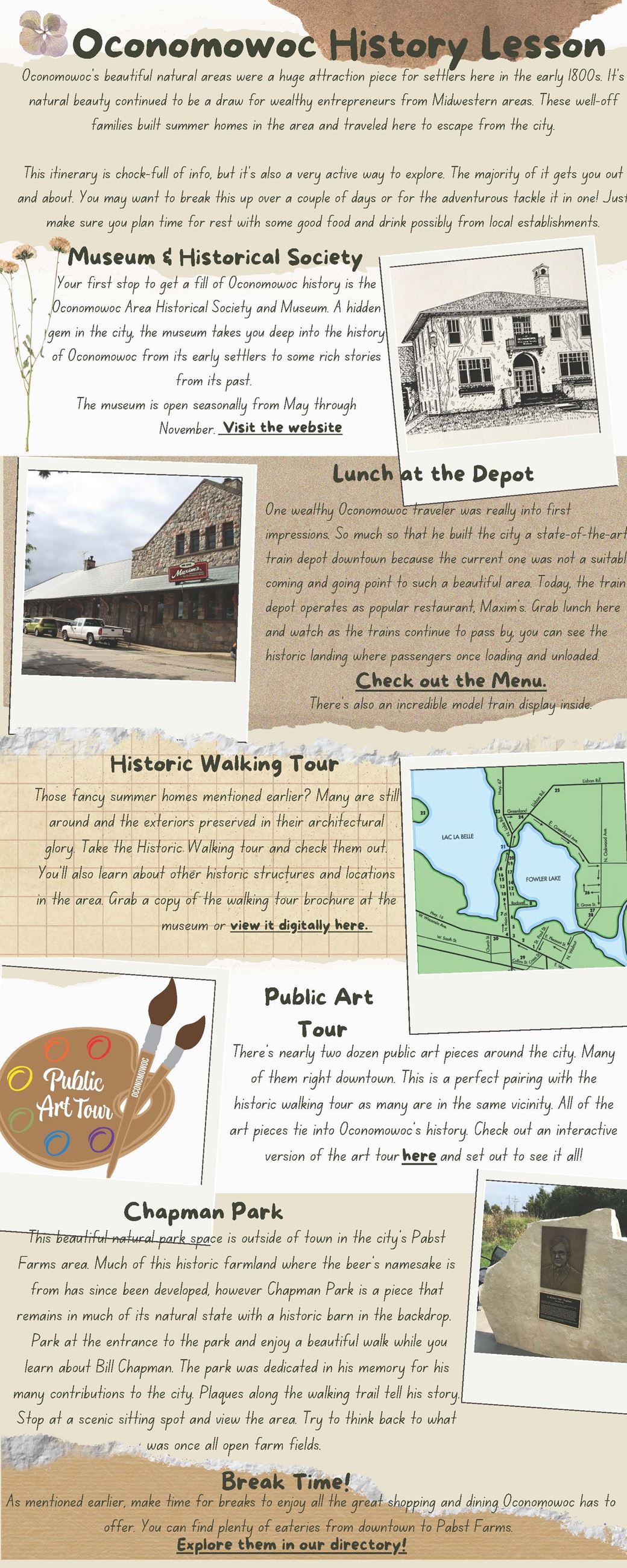 History Buff Itinerary
