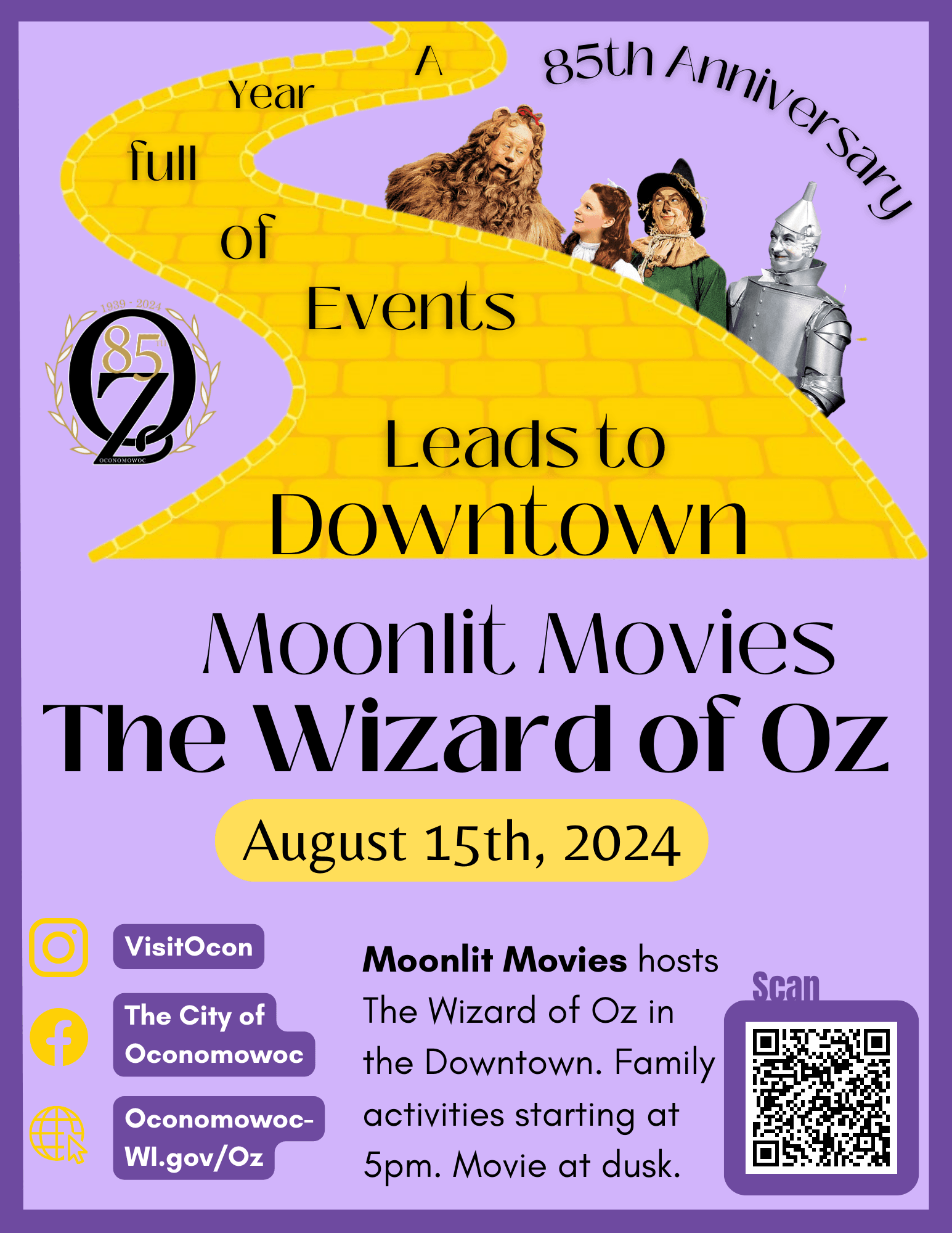 Wizard of Oz 85th Anniversary