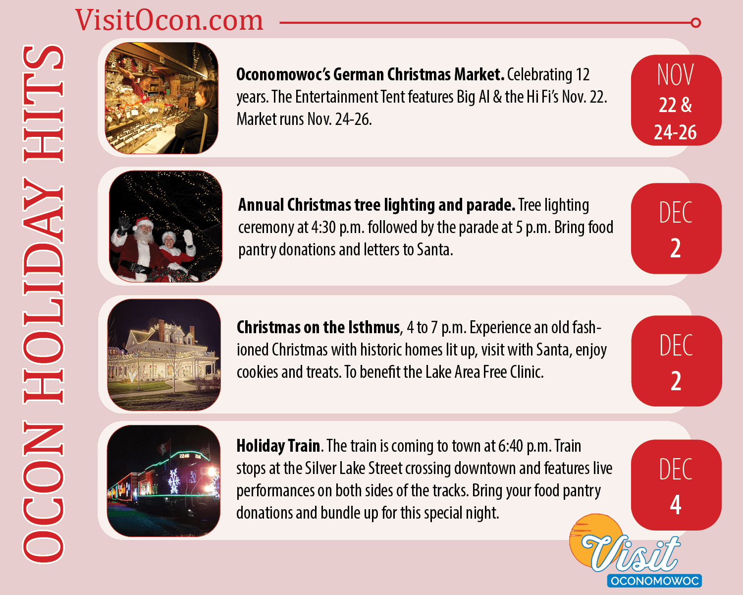 Ocon Holiday Hits 2023