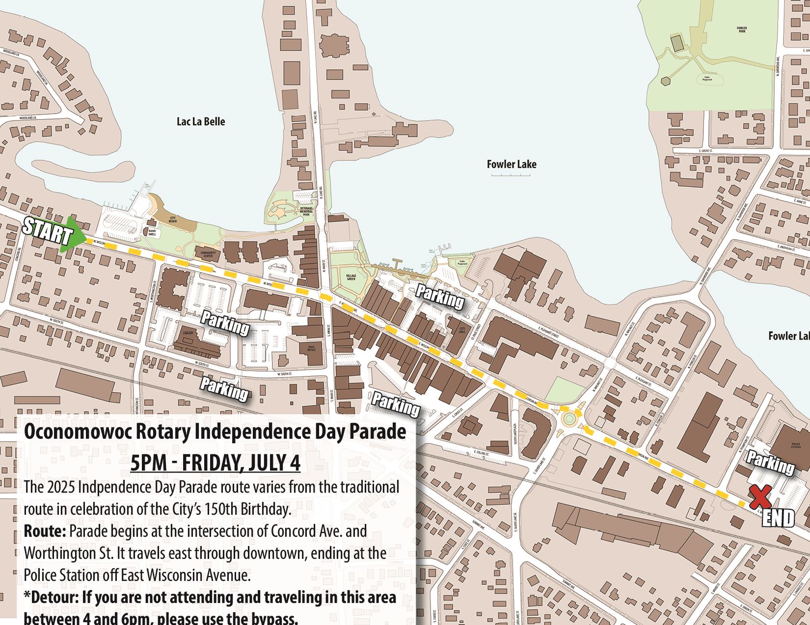 2025 July 4 Parade Route